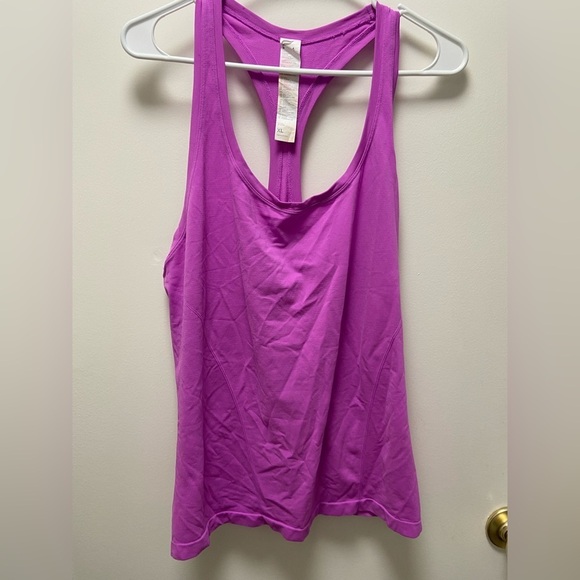 Fabletics fushia  Women's Tank Top workout racerback women’s size xl - Picture 1 of 4